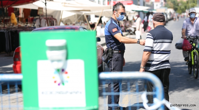 Kayseri Kocasinan'ın Pazar Yerlerinde Tüm Önlemler En Üst Seviyede!