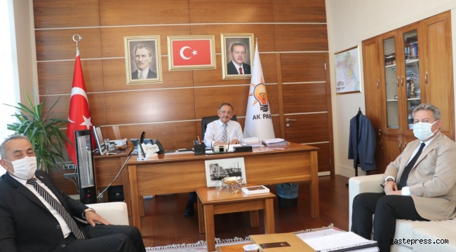 Kayseri Melikgazi Belediye Başkanı Mustafa Palancıoğlu Bir Dizi Temaslar İçin Ankara'da