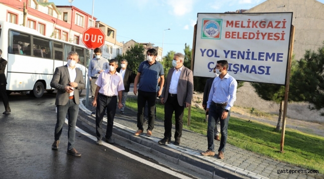 Kayseri Melikgazi Belediye Başkanı Mustafa Palancıoğlu Eskişehir bağları gece kondu önleme  bölgesinde incelemeler yaptı!