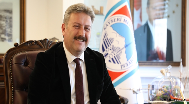 Kayseri Melikgazi Belediye Başkanı Palancıoğlu, Kayserili sporcu Turgay Bayram’ı tebrik etti!