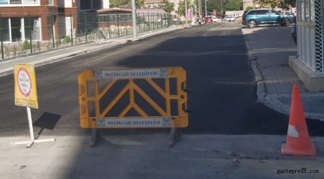 Kayseri Melikgazi Tacettin Veli Mahallesinde Asfalt Çalışması Başladı!