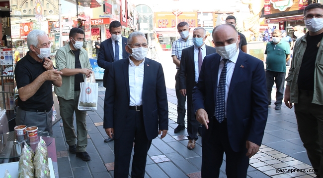Kayseri Valisi Günaydın ve Başkan Büyükkılıç'tan "Salgın ve Tedbir" Hatırlatması!