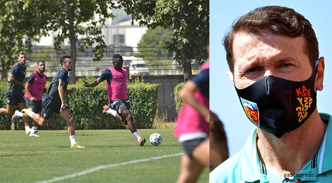 Kayserispor'da Kasımpaşa maçı hazırlıkları sürüyor!