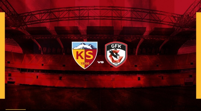Kayserispor ile Gaziantep FK hazırlık maçı oynayacak!