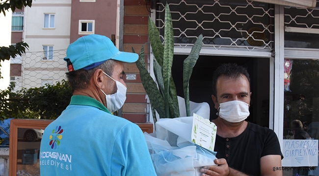 Kocasinan'da Yeni Açılan İş Yerlerine 'Hayırlı Olsun' Çiçeği!