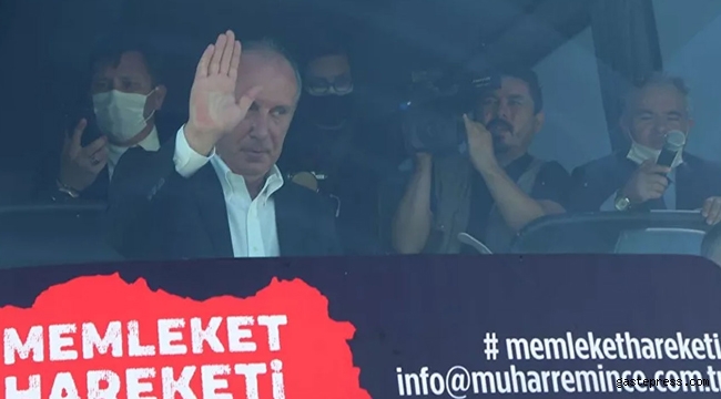 Muharrem İnce 'Memleket Hareketi'ne start verdi! 