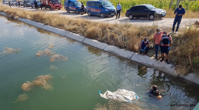 Sulama kanalına giren Afgan çoban boğuldu!