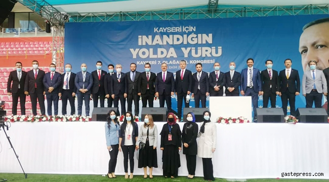 AK Parti Kayseri Teşkilatının Yeni İl Yönetimi Tam Listesi!