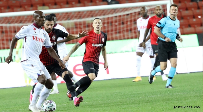 Gaziantep FK ve Trabzonspor puanları paylaştı!