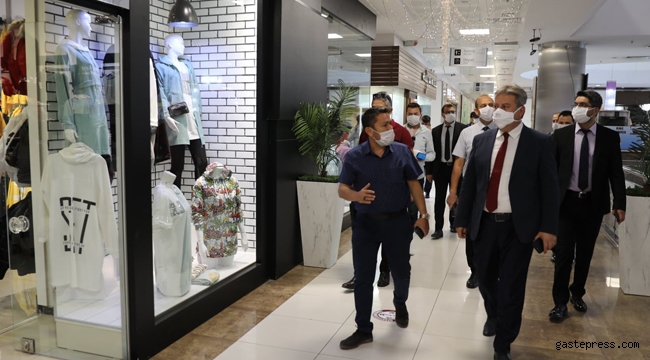 Kayseri Melikgazi'de Maske, Sosyal Mesafe, Hijyen Denetimi Tam Not Aldı!