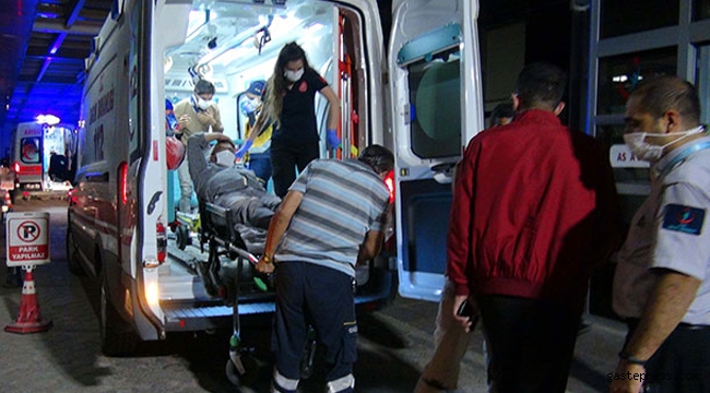 Kilis'te husumetli iki aile arasında silahlı, taşlı, sopalı kavga çıktı!