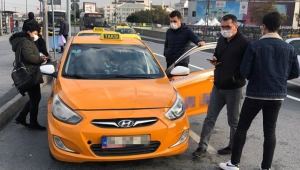İstanbul'da Taksilere Sivil Zabıta Denetimi Yapıldı!