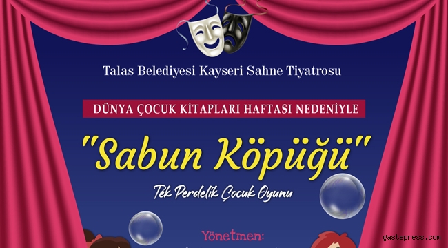Kayseri Talas Belediyesi'nden Çocuk Kitapları Haftası Etkinliği!