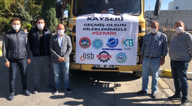 Kayseri'den İzmir'deki Depremzedelere Battaniye Yardımı!