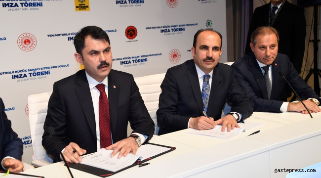 Konya'da Yeni Motorlu Sanayi Sitesi İhalesi 12 Ocak’ta