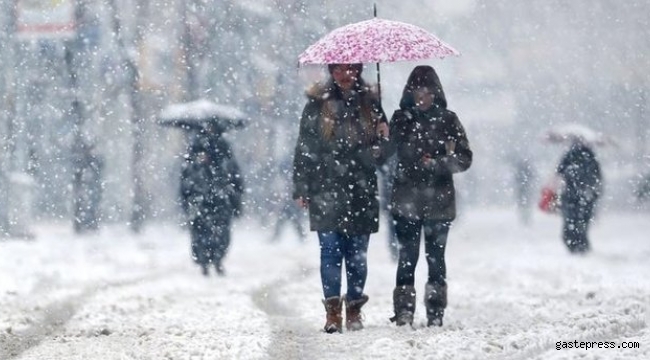Meteoroloji'den üç il için kar uyarısı!