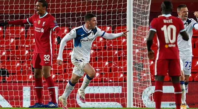 Şampiyonlar Ligi'nde dün gece Liverpool'a Atalanta darbesi!