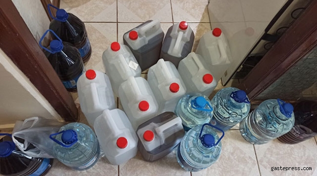 4 ilde sahte içki operasyonu!