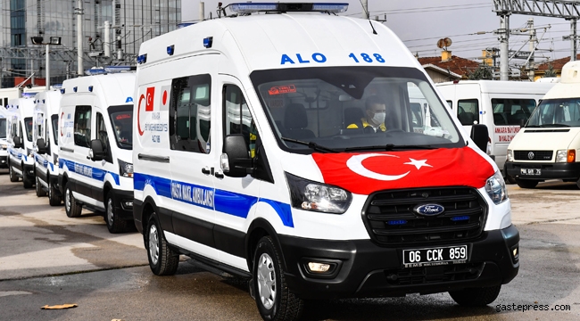 Ankara Büyükşehir Ambulans ve Diyaliz Araç Filosunu Genişletti!