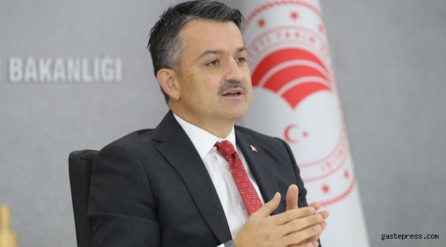 Bakan Bekir Pakdemirli açıkladı! Cumhuriyet tarihinin rekoruna ulaşıldı!