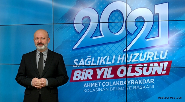 Başkan Çolakbayrakdar’dan yeni yıl mesajı!