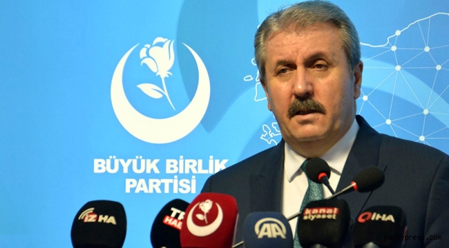 BBP lideri Mustafa Destici'den erken seçim açıklaması!
