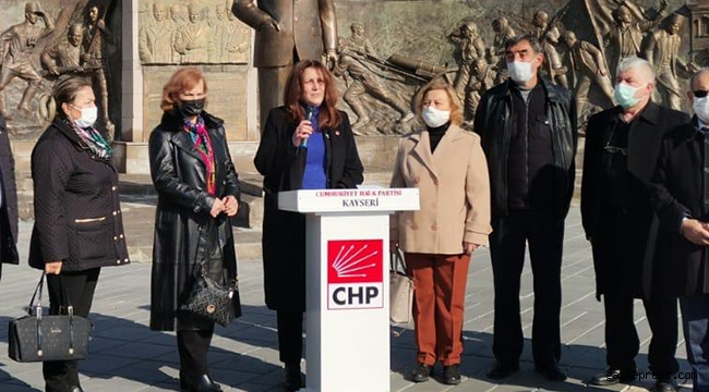 CHP Kayseri İl Başkanı Ümit Özer'in Basın Açıklaması!