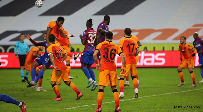 Galatasaray Trabzon'dan lider dönüyor!