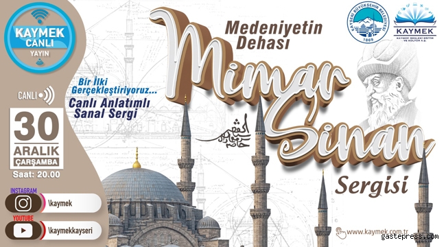 KAYMEK'ten Bir İlk; Canlı Anlatımlı Sanal Sergi!