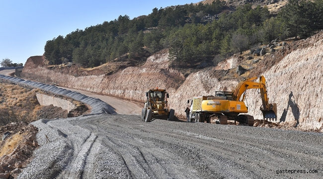 Kayseri'de 7,5 Milyon TL’lik Erkilet Hıdırellez Yolu'nda Özverili Çalışma!