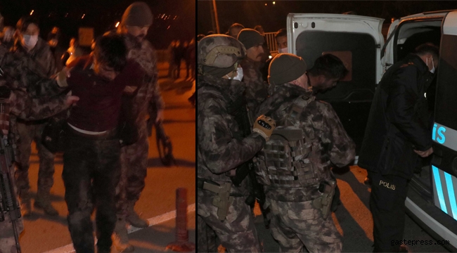 Kayseri'de çalıntı araçla kaçan şüpheli, sulama kanalında yakalandı