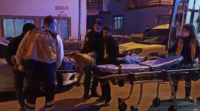 Kayseri’de kendini asan genci, polis ipi keserek kurtardı!