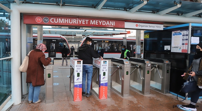 Kayseri'de Koronasız Güvenli Ulaşım için Hes Kodu Hayata Geçirildi!