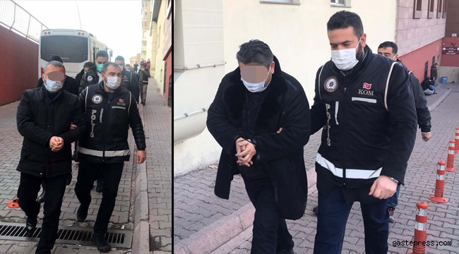 Kayseri'de suç örgütüne operasyonda 5 tutuklama!