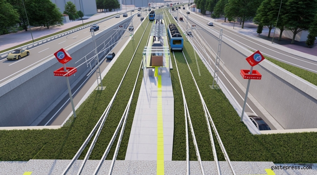 Kayseri'de Talas Anayurt Tramvay Hattı Projesinin İhalesi Yapıldı!