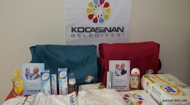 Kayseri Kocasinan'da 19Bin 246 Aileye 'Hoş Geldin Bebek' Hediyesi!