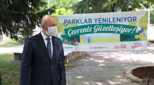 Kayseri Kocasinan'da Modern Parklar, Göz Dolduruyor!