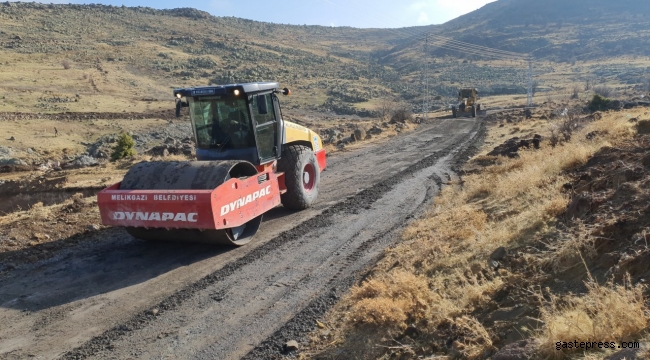 Kayseri Melikgazi'de Bağ ve Safiye Alanlarına Yeni Yol!