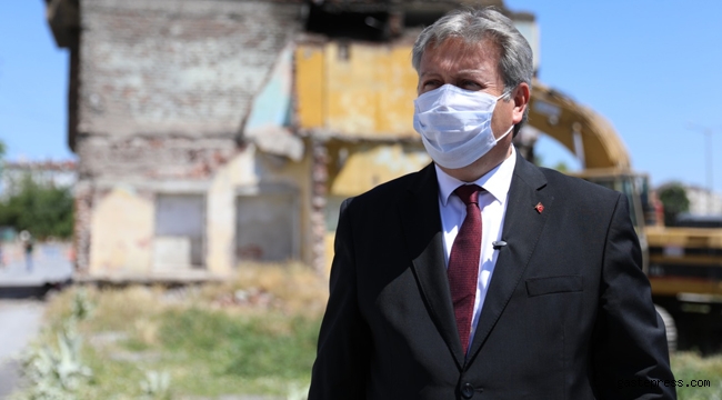 Kayseri Melikgazi Metruk Yapılardan Temizleniyor!