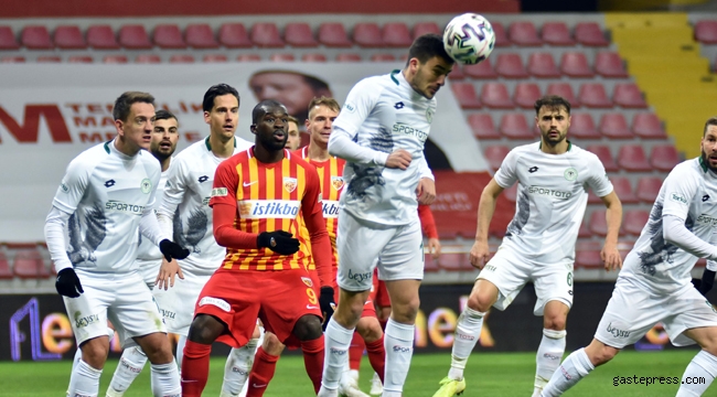 Kayserispor'da son dakikalarda şok!
