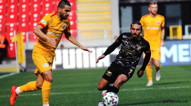 Kayserispor iyi oynadığı maçta Göztepe deplasmanından 1 puanla dönüyor!