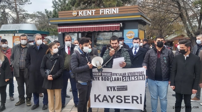 KYK Borçluları Hareketi, Kayseri'den Seslendi!