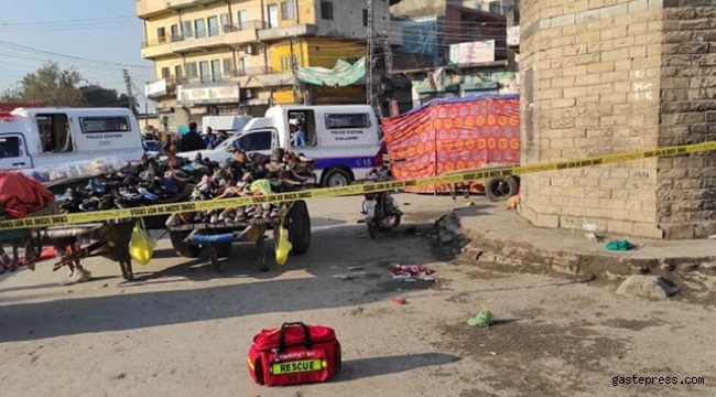 Pakistan'da patlama: En az 25 yaralı!