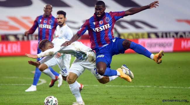 Trabzonspor Karadeniz Derbisinde Çaykur Rizespor mağlup etti!