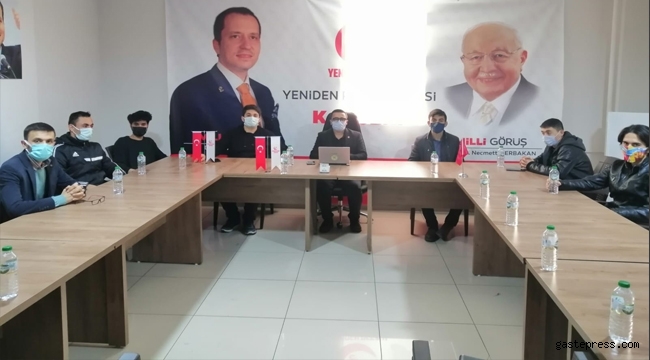 Yeniden Refah Partisi Kayseri İl Gençlik Kolları Başkanı Fahrettin Şen; ''Uygurlar İade Edilmesin''