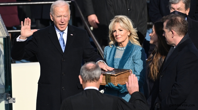 ABD'nin yeni Başkanı Joe Biden yemin ederek görevine başladı!