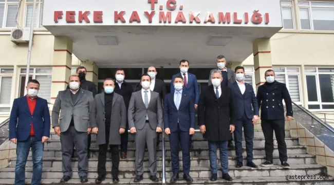 AK Parti Adana İl Başkanı Mehmet Ay, Milletvekili Tamer Dağlı'dan  İlçelere ziyaret!