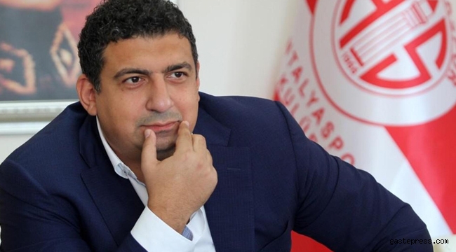 Antalyaspor'da Başkan Ali Şafak Öztürk istifa etti!