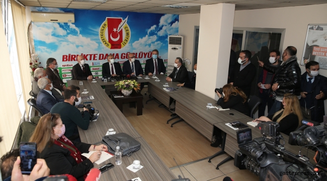 Başkanlardan Gazetecilere '10 Ocak' Ziyareti!