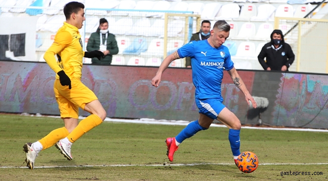 BB Erzurumspor alt sıralardaki rakibi Ankaragücü'nü tek golle devirdi!